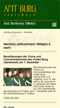 Mobile Screenshot of amt-burg-spreewald.de
